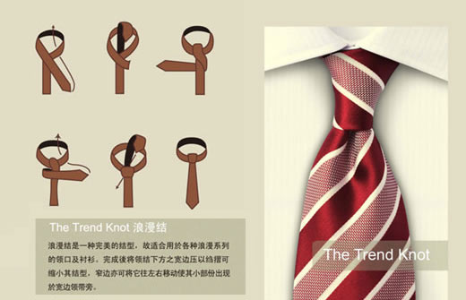 The Trend Knot 浪漫结